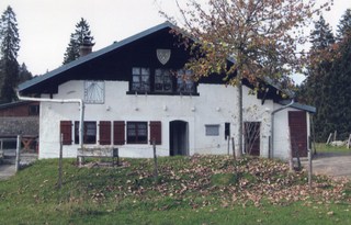 Chalet de Cappel, vue d'ensemble en automne